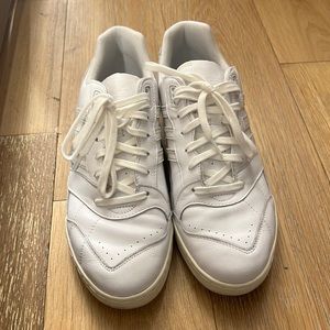 White adidas sneakers